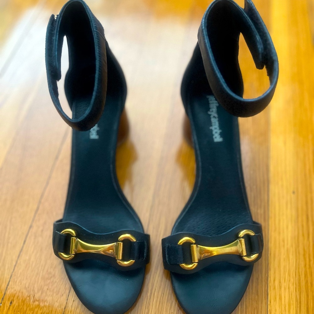 Jeffrey Campbell black sandals